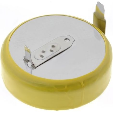 Batteria al litio CR2477H 3Vdc 1000mA Posizione orizzontale 2pin per saldatura