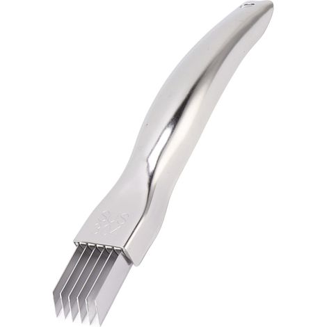 Coupe-oignons verts ultra fin en acier inoxydable, outil de râpage rapide pour carottes et pommes de terre - Accessoires de cuisine (1/5)