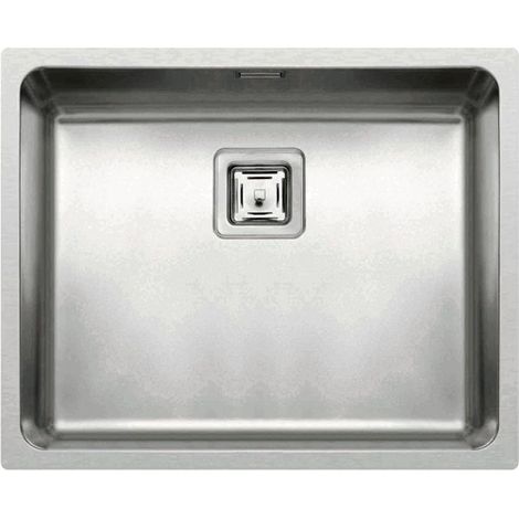 Lavello Elleci Incasso 1 vasca 54x44 W-Square 500 Satinata Inox LIW500SACMU (1/5)