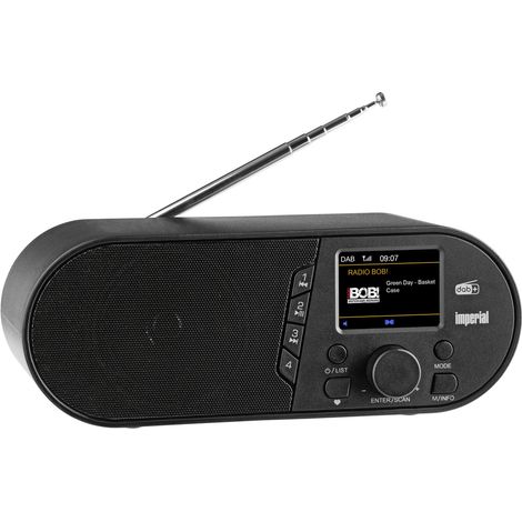 Imperial DABMAN d105 Tischradio DAB+, UKW, FM Schwarz (1/5)