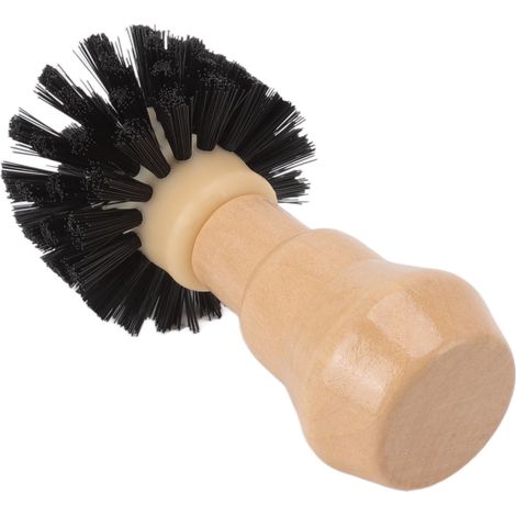 Brosse de nettoyage pour porte-filtre à café, manche en bois, outil de cuisine professionnel et portable, 51mm/2,01in, 54mm/2,13in (1/5)
