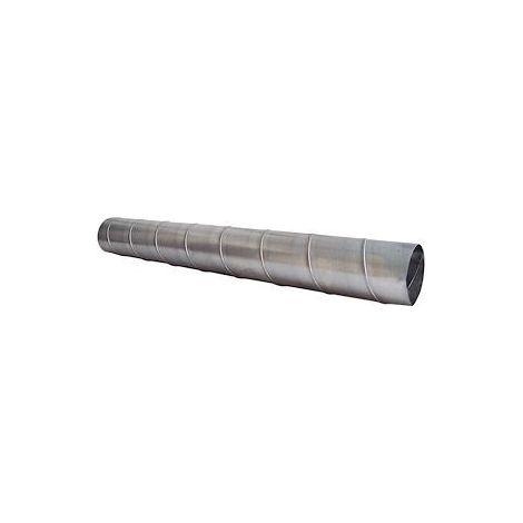 Conduit spiralé acier galvanisé D 250 mm longueur 2 m S&P 903165