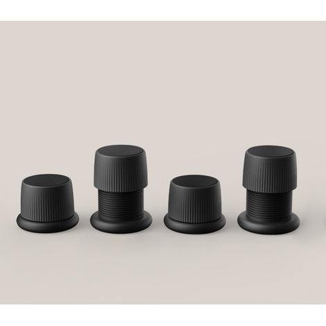 Kopfteilstopper, 4-6,6 cm Bettwandstopper, Anti-Wackel-Werkzeug für verstellbare Bettgestelle, Kopfteilstabilisator für Wandmöbel (1/5)