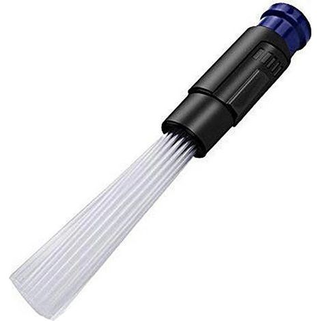 Embout Aspirateur Passe Partout, Brosse Accessoires Aspirateur pour Air Vents, Tiroirs, Voiture (1/4)