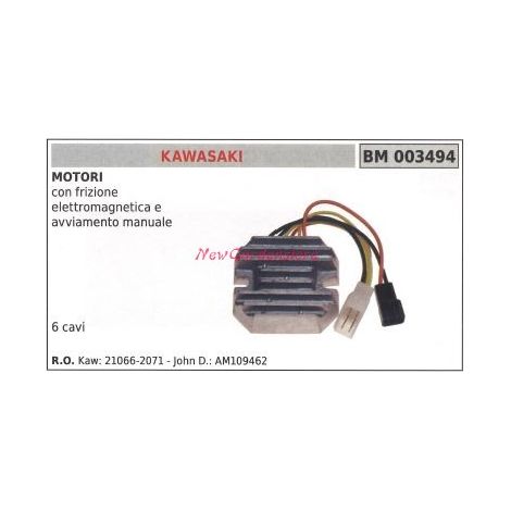 Spannungsregler KAWASAKI-Motor mit elektromagnetischer Kupplung 003494