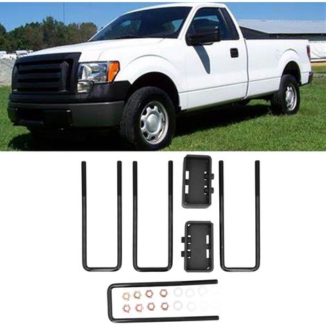 7,6 cm (3 Zoll) Heckhöherlegungs- und Nivellierungssatz mit Gewichtsblöcken für Ford F150 2WD und 4WD (2004-2018). (1/5)
