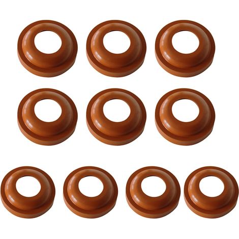 Lot de 10 joints de rechange KFM pour raccord express Inox EN 1.4408 - Trou Ø15 - Sferaco