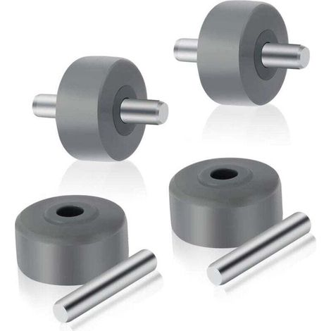Set di 2 coppie di ruote anteriori (set di 4) per Shark NV350 NV351 NV352 NV355 NV356e