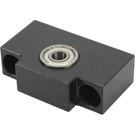 Support de bloc d'extrémité à vis à billes AF10 avec roulement, acier à haute teneur en carbone, pour montage CNC, tour et fraiseuse, kit de fixation (1/5)