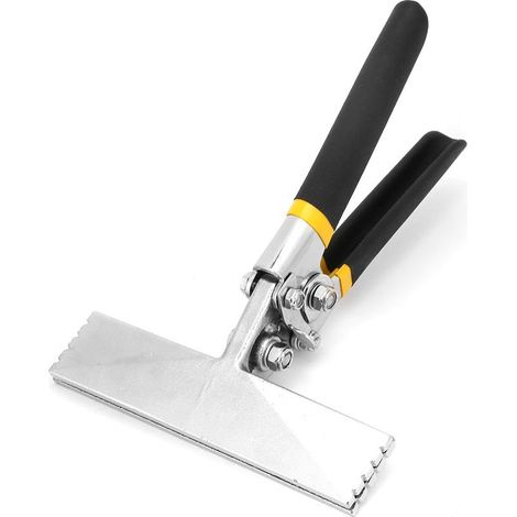 Pince à dresser et former le métal de 6 po (15 cm) – Professionnel et atelier, sertissage, bordure et pliage de tôle (seamage) – Construction en acier forgé, grip double-dip, incréments de 1/4 po – 10 (1/5)