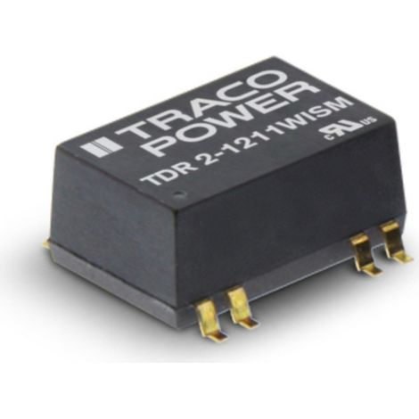 TracoPower TDR 2-2411WISM DC/DC-Wandler, SMD 24 V/DC 5 V/DC 400 mA 2 W Anzahl Ausgänge: 1 x Inhalt 1