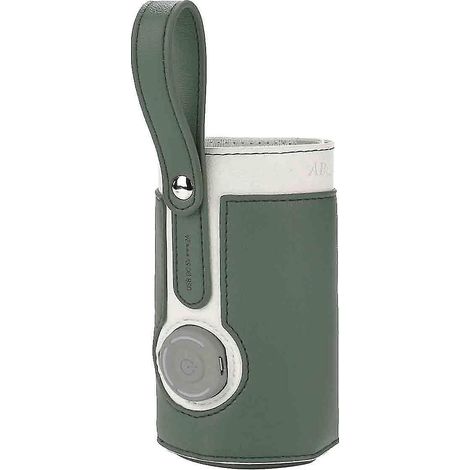 Chauffe-biberon intelligent USB, sac isotherme pour biberon, thermostat de voyage pour lait et aliments, chauffe-biberon portable, sac à biberons - USB - vert (1/5)