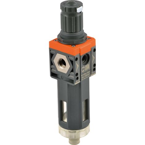 Riegler Filterregler »SYNTESI«, BG1, G 3/8, 20µm, 0…2bar, RA, o. Mano.