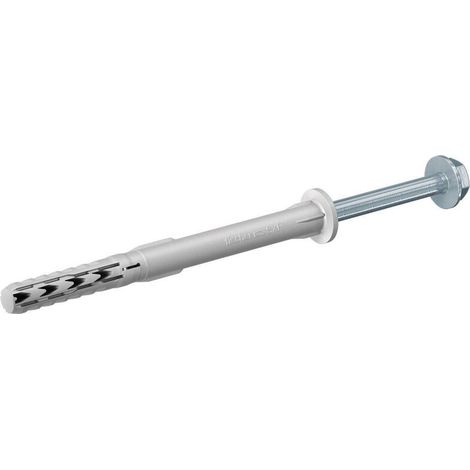 Fischer  50x  Taco  de  eje  largo  SXR  10  x  100  mm  FUS  tornillo  hexagonal  con  arandela  46331 (1/4)