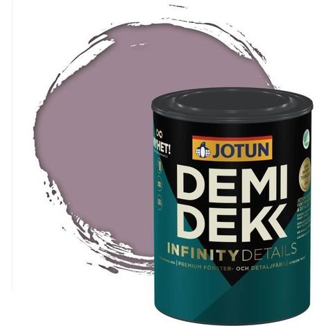 JOTUN - Peinture Bois, Lasure Opaque Satinée - RAL 4009 - Violet Pastel - 0,75L (1/2)