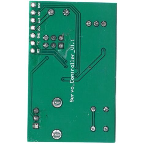 BUNTHAUS Carte de Contrôle Double Canal pour Servomoteurs, Module de Réglage pour Servos type Futaba SG90en Série pour Guidage Directionnel (1/5)
