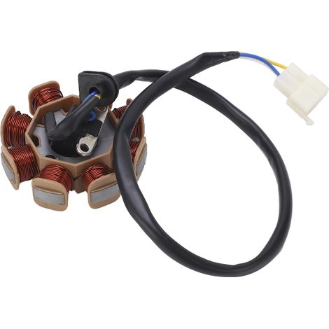 Zündspule mit Magnetstator, 8-polig, für Karts, Quads, SSVs und Motorräder GY6-50 60 80 (1/5)