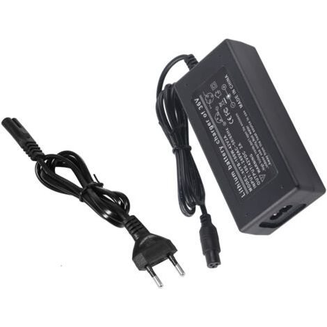Chargeur secteur pour batterie lithium 42V 2A – Compatible scooters 6,5/8/10 pouces – Matériau ABS ignifuge pour chargement sûr (1/5)