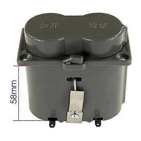 Pour boîtier de batterie de chauffe-eau VATTI, type à poussoir n° 1, ensemble d'accessoires comprenant une coque extérieure renforcée, un couvercle intérieur et une réparation (1 pièce)