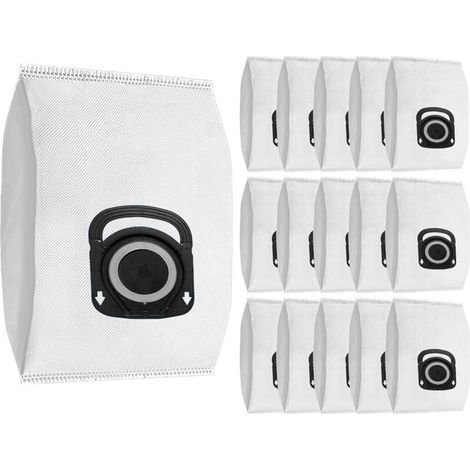 15 Sacs Hygiène+ ZR200520 ZR200720 ZR200920 Compatibles avec Rowenta Silence Force Tefal Moulinex Green Force Power XXL X-Term Power Compact Power RO3969EA RO3143EA RO7473EA (1/5)