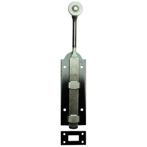 MERMIER serratura midi scorrevole in ferro grezzo - 40 cm - 426401