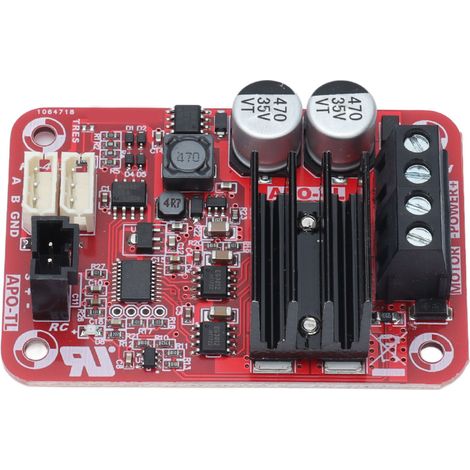 Contrôleur de moteur à courant continu APO‑TL 240W 7V‑24V 10A réglable, module ESC régulateur de vitesse avec carte de commande (1/5)