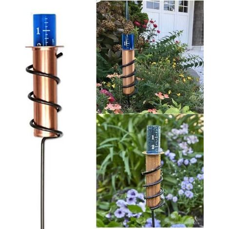 Pluviomètre flottant en cuivre précis pour jardin et terrasse (1/3)