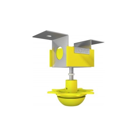 Isover – Suspente Intégra 2 Phonic – Boîte de 25 – Longueur 2m pour isolation acoustique – Pour plafonds à haute performance