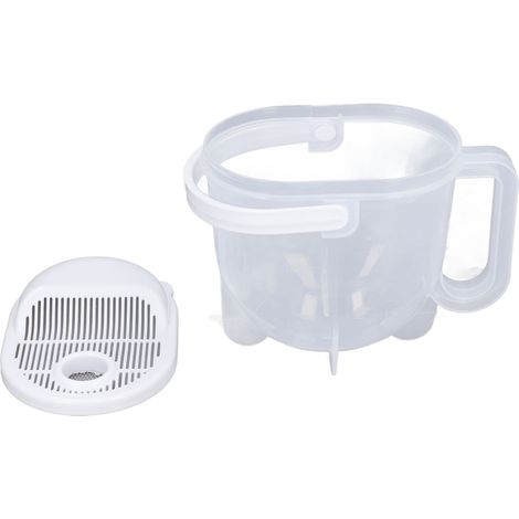 Reiseimer ohne Handwäsche, Wasserspülsieb mit Abtropffunktion, Reiswaschmaschine (1/5)