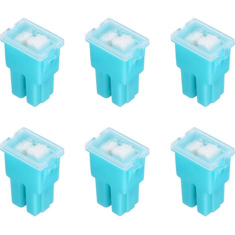 Lot de 6 fusibles à cartouche, 32 V CC 20 A femelle, assortiment de fusibles pour voiture, camion, camping-car, bateau (1/5)
