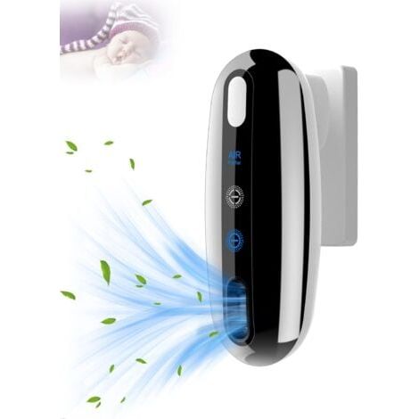 AIPER Purificateur d'air Ionizer,Ionisateurs d'air domestique ,Purificateur d'air à brancher,Ioniseur d'air pour la maison, la chambre à coucher et la salle de bain pour nettoyer les odeurs (1/4)