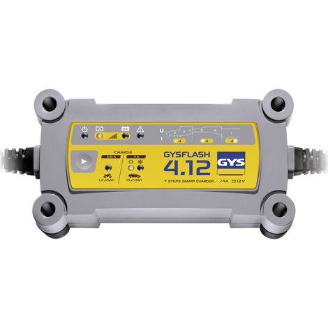 GYS GYSFLASH 4.12 029422 Automatikladegerät 12 V 4 A (1/5)
