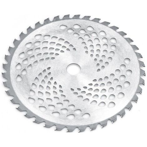 10 Pouces Lame de Scie à Bois Circulaire 40 Dents 25,4 Mm avec Pointe de Carbure Disques de Roue Jardin Herbe Brosse Strimmer Trimmer Weed Outil de Puissance (1/5)