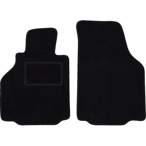 Tapis en velours noir pour : Porsche Boxster (type 986) coupé, cabriolet (1997-2004) (1/5)