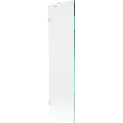 Mexen Lunar mampara de baño de 1 hoja 50 x 150 cm, transparente, blanco - 897-050-000-20-00 (1/5)