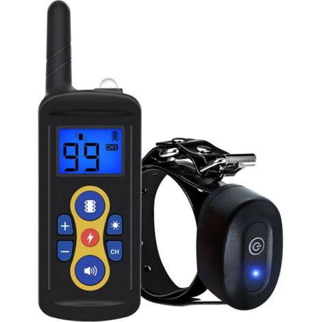 Collier de dressage rechargeable pour chien, collier anti-aboiement étanche longue portée, dispositif anti-aboiement (1/3)