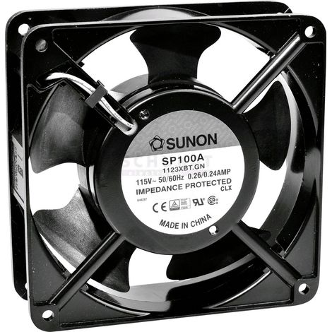 Sunon DP200A2123XSL Axiallüfter 230 V/AC 161.37 m³/h (L x B x H) 120 x 120 x 38 mm
