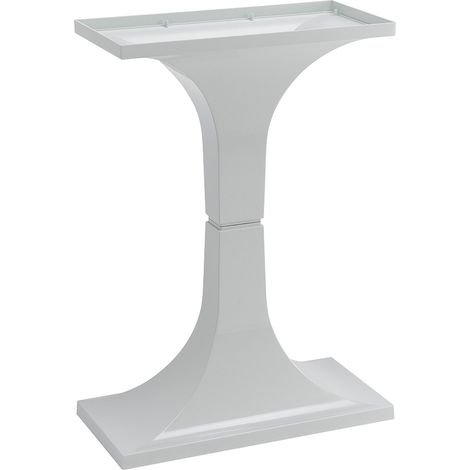 Ferplast F 71 Support en plastique pour cages Nuvola, Palladio 4, Piano 4, Viola, Rekord 4.. Variante - Misure: 52 x 25 x h 72 cm - Gris