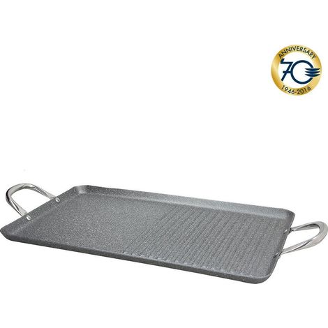 Gril Double 48 x 29 cm Ligne Mythos Tognana