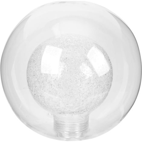 Glass Shade for Chandelier G9 Base Transparent Globe for Ceiling Light and Hanging Lamp Replacement Cover for Interior Decoration 3.94 x 3.94 x 3.94 Inches (1/5)