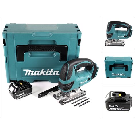 Makita DJV 180 F1J Akku Stichsäge 18V + 1x Akku 3,0Ah + Makpac - ohne Ladegerät (1/5)