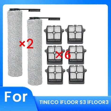 Filtre HEPA à brosse rotative de rechange pour aspirateur robot TINECO 3.0