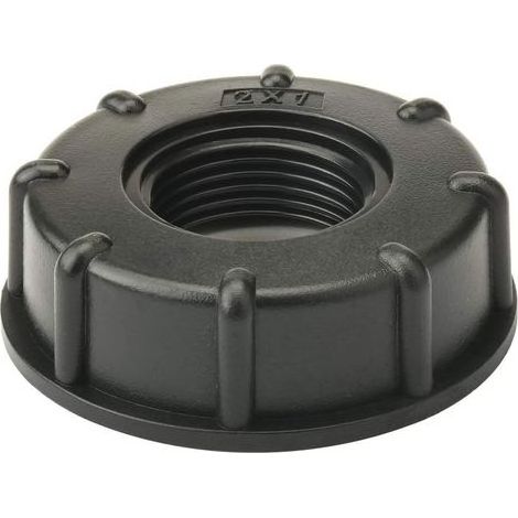 Raccord et autre accessoire pour cuve de récupération d'eau,Bouchon s60x6 pour cuve 1000 litres, 1 Pouce (1/5)