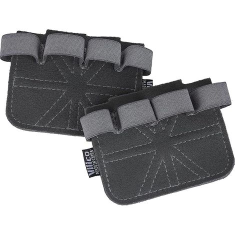 Gants De Musculation - Paume En Cuir Vache Double Couche - Pour Halterophilies Deadlift Tirage À La Barre Anneaux De Muscle Kettlebell - Unisexe (1/5)
