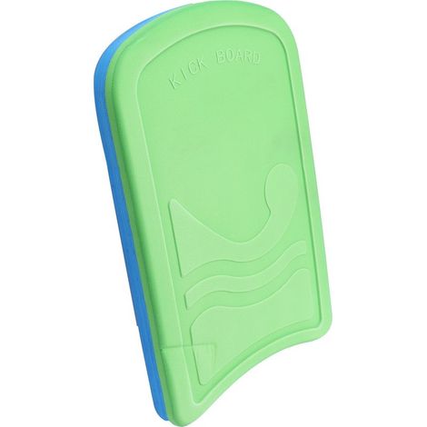 Schwimmendes Schwimmbrett – aus EVA – für Erwachsene – 40 x 26 x 4 cm – Grün/Blau – 1 Stück (1/5)