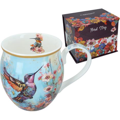 Taza con forma de barril - Colibrí (carmani) (1/4)