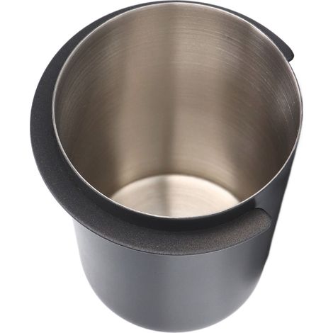Universeller 58-mm-Filterhalter für Espressomaschinen, Messbecher aus schwarzem Edelstahl, Aromabecher (1/5)