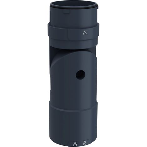 Schneider XVUZ06 Harmony XVU - flexible element for horizontal or vertical support - D60 - black