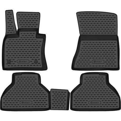 KIT TAPPETINI COMPATIBILE CON BMW X5 E70, 2007-2013, 4 pcs. TAPPETINO IN GOMMA TPE BORDO ALTO 3D ANTISCIVOLO IMPERMEABILE