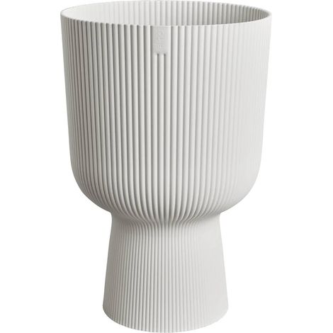elho® Vibes Übertopf Fold Cup Seidenweiß Ø 30 cm - Kunststoff (1/5)